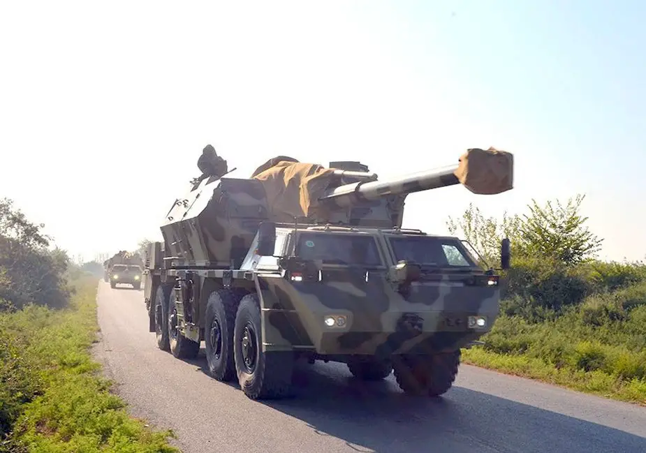 Artillery tactical exercises conducted in Azerbaijan