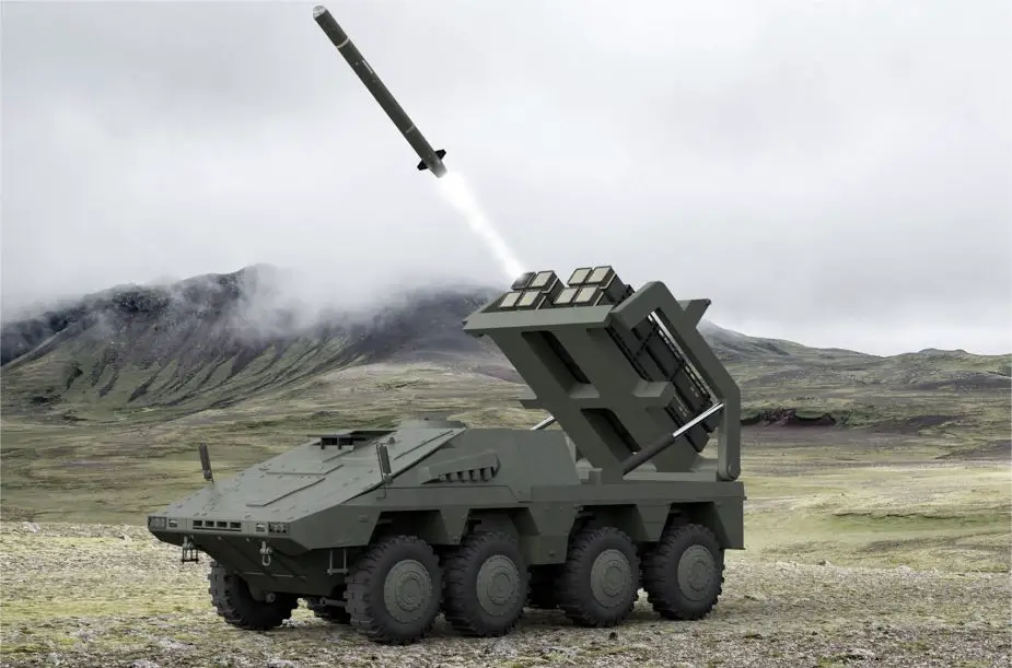 MBDA New concept of mobile air defense missile system based on Boxer 8x8 armored 925 001
