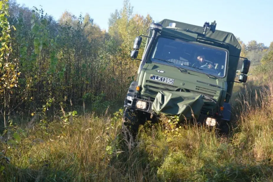 New batch of Unimog U5000 trucks delivered to Lithuanian army