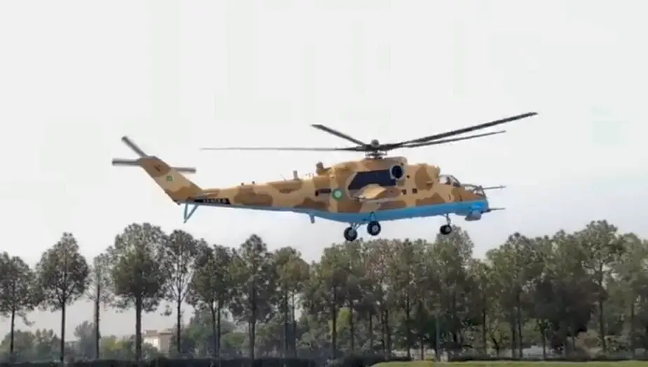 Pakistan officially inducts new Mi 35M helicopters 001