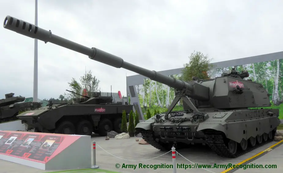 Russia Nabrosok artillery system under development