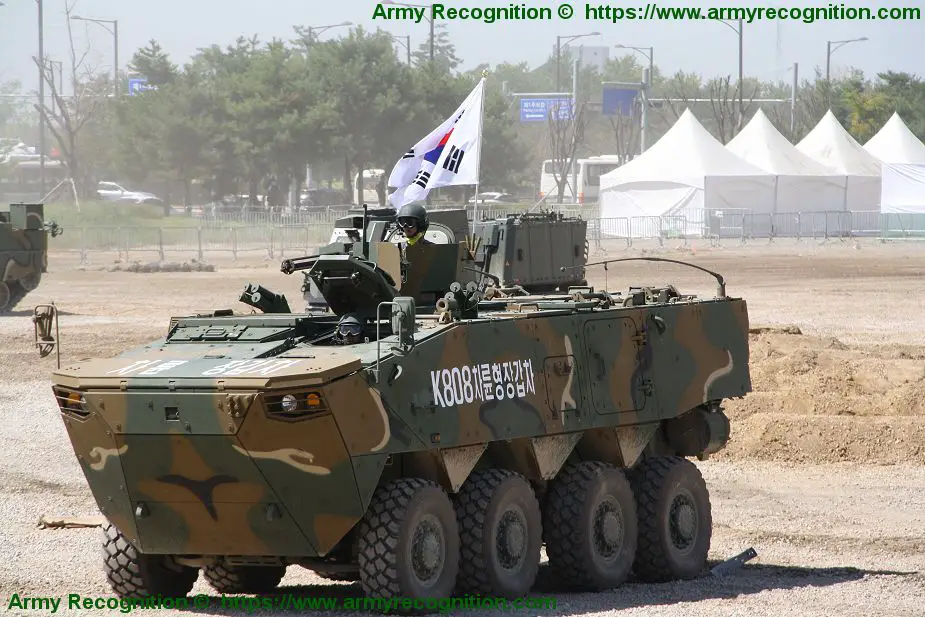 South Korea army will receive more wheeled armored vehicles for infantrymen K808 925 001