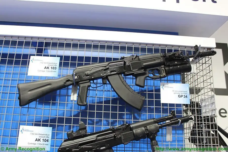 Kalashnikov AK 103 meets Indian COIN requirements