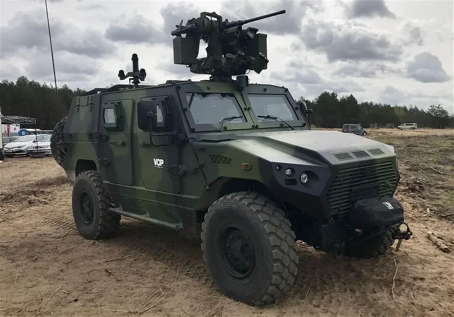 NIMR has demonstrated Ajban 440A armored vehicle in Lithuania 925 002