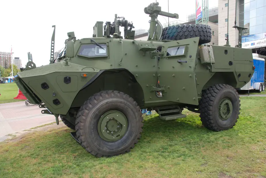 Textron TAPV armoured vehicles for Canadian Calgary Regiment