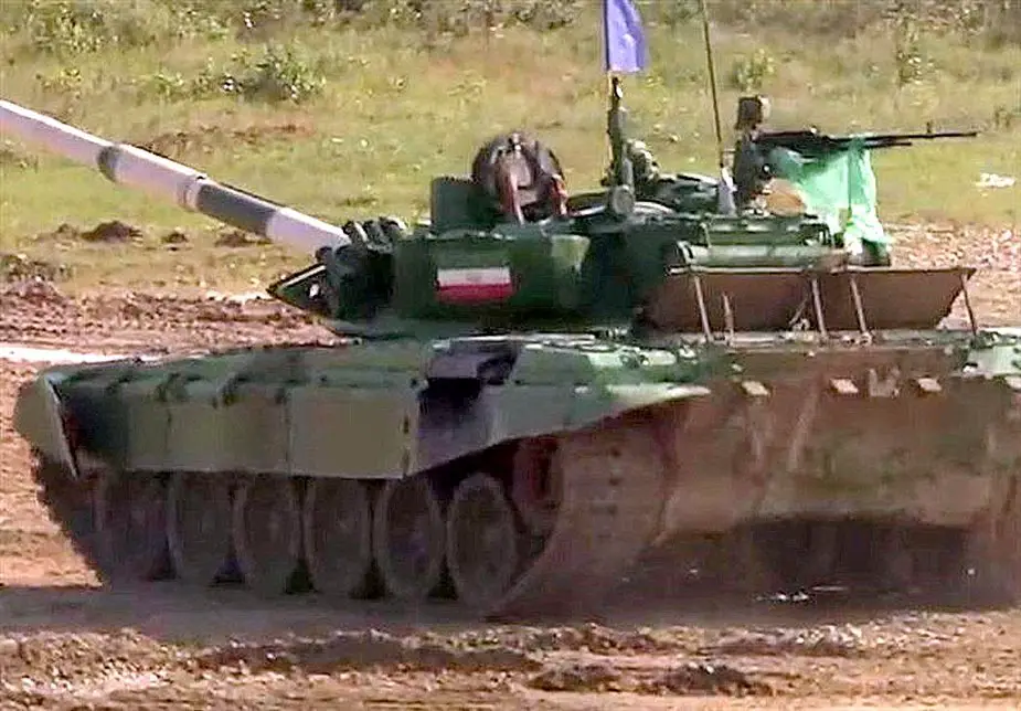 Iranian tanks compete with Russian and Serbians at Army Games near Moscow