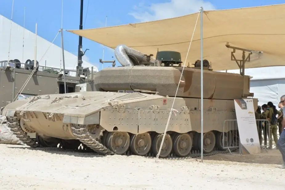 Israel X Ray vision for Merkava tank crews updated armored command vehicle 3