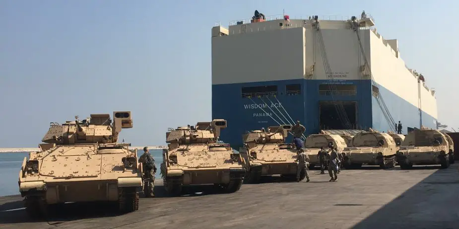 Lebanon received final batch of M2A2 Bradley Infantry Fighting Vehicles 001