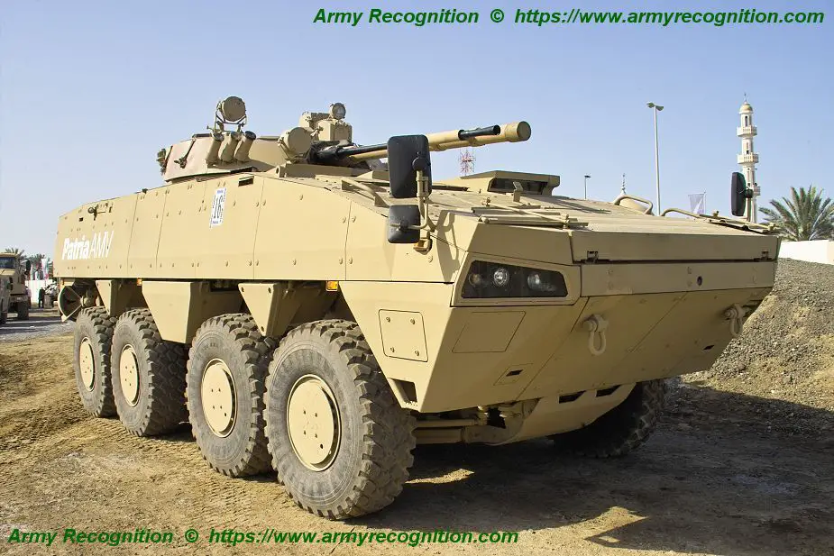UAE army tests Patria AMV 8x8 armored with Russian BMP 3 IFV turret in Yemen 925 001