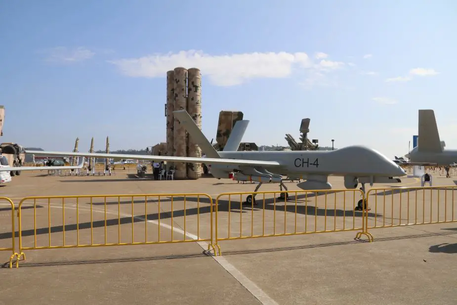 Chinese CH 4 drone to get kerosene engine