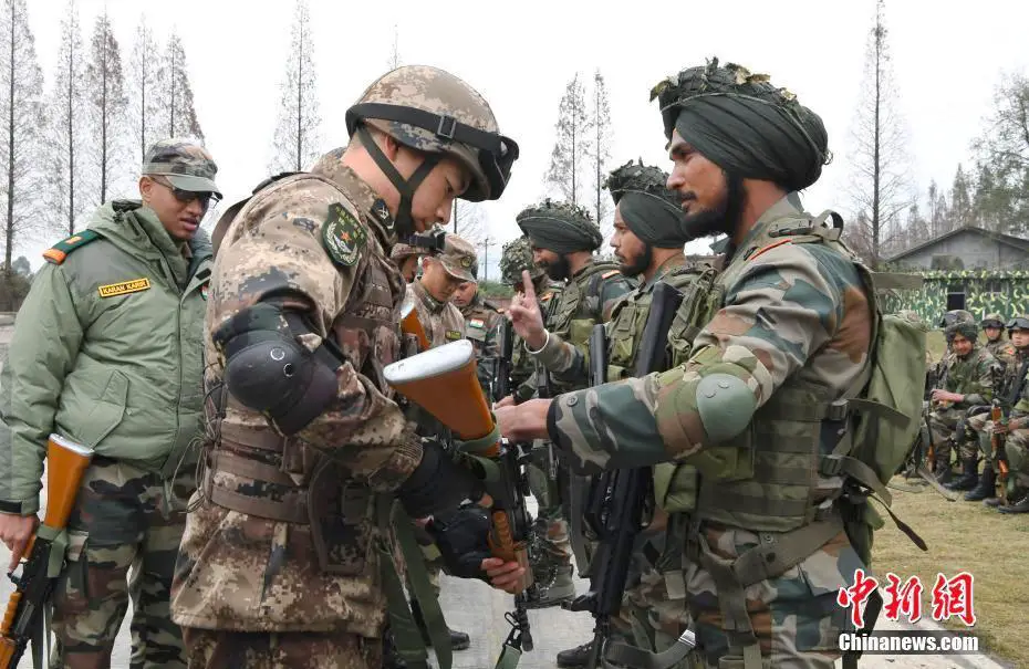 Indian Chinese Hand in Hand 2018 counter terrorism training