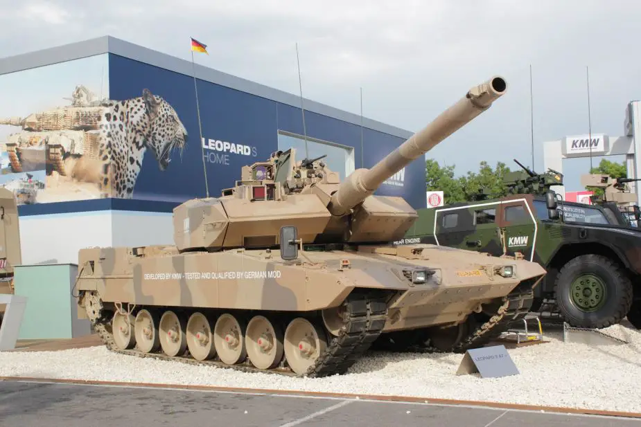 KMW to deliver Leopard 2A7 and Leopard 2A4 MBTs PzH2000 to Hungary