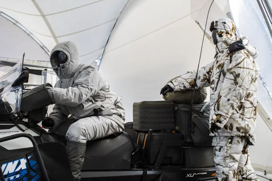 Kalashnikov tests Arctic Nanuk outfit for commandos