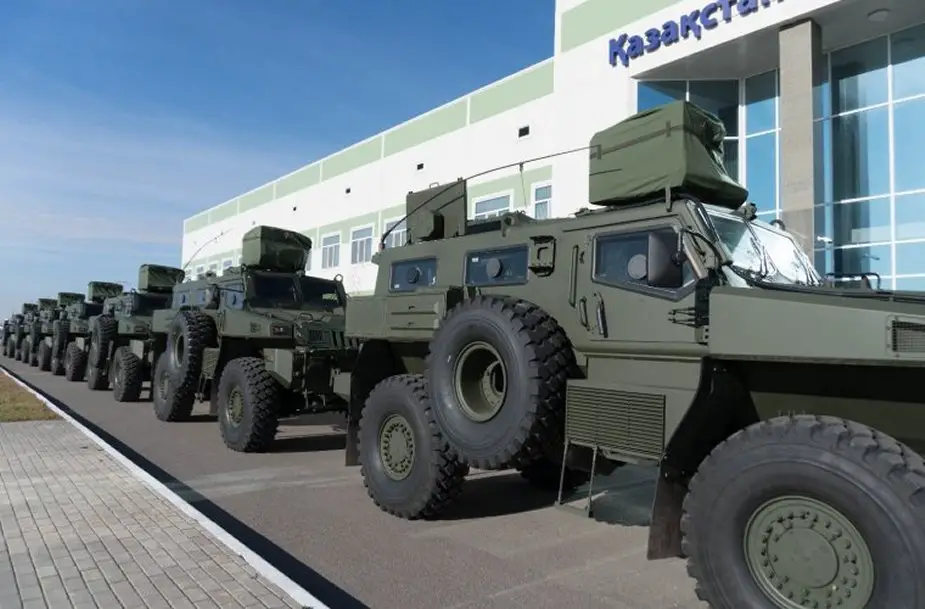 Kazakhstan Arlan armored vehicles delivered to MoD and special services