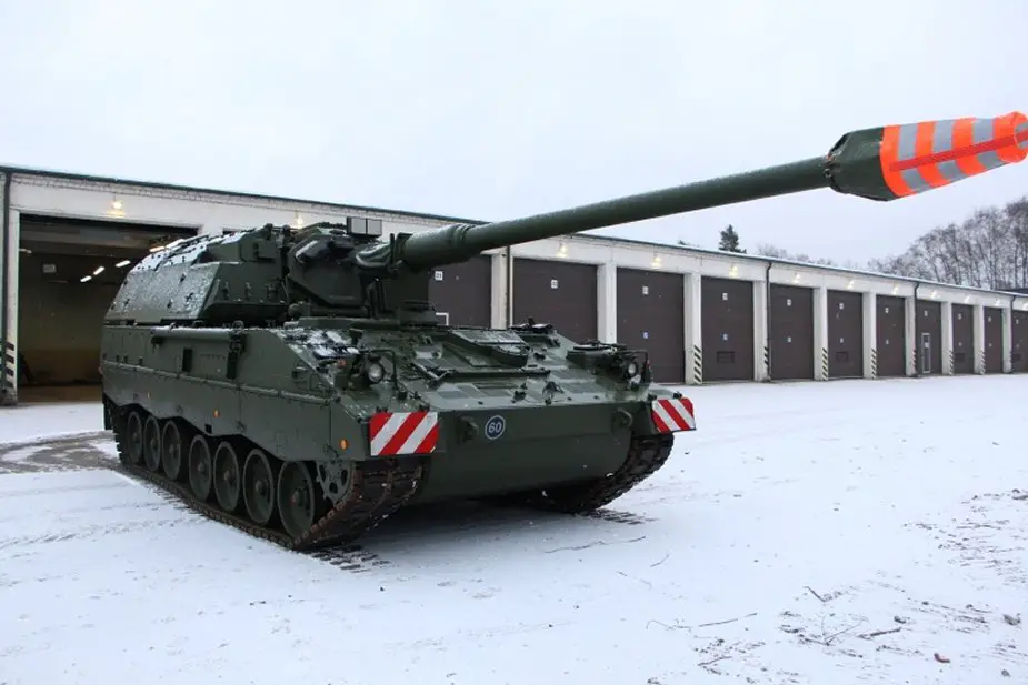 Lithuania receives first modernized PzH2000 self propelled howitzers