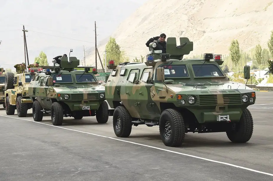 Tajikistan new military vehicles for GKNB border troops 3