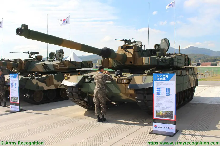 106 additional K2 Black Panther MBTs Main Battle Tanks for South Korean army 925 001
