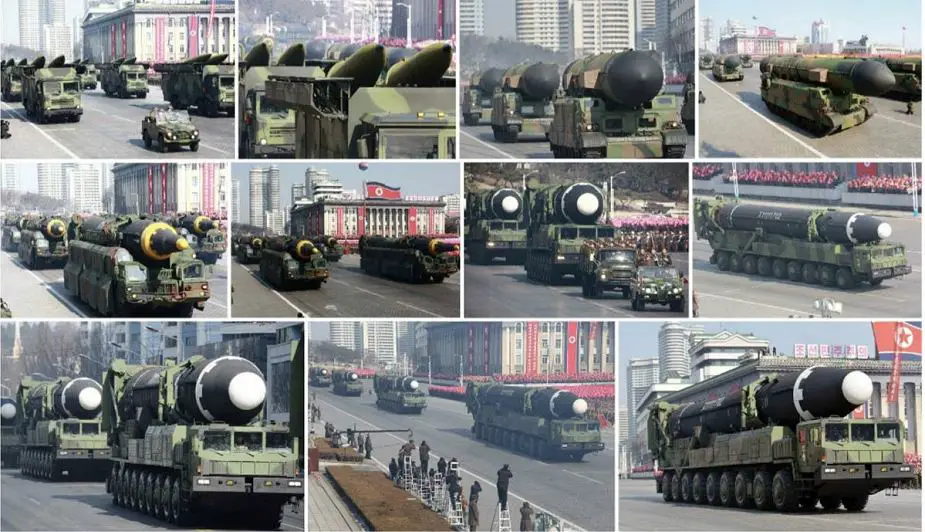 Analysis North Korea tactical InterContinental Ballistic Missile ICBM military parade February 2018 925 001