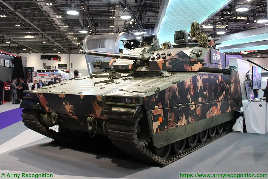 BAE Systems CV90 MkIV new evolution of IFV Infantry Fighting Vehicle tracked armoured for modern battlefield 925 002