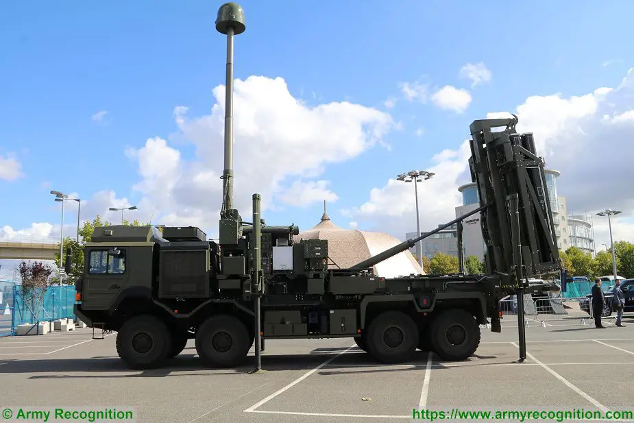 British army unveils its new Sky Sabre air defense missile system CAMM launcher unit 905 001