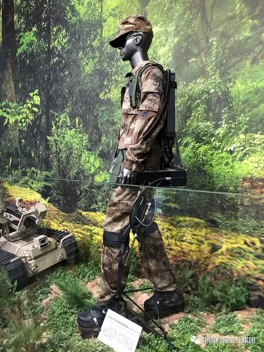 China exoskeletons for the army NORINCO