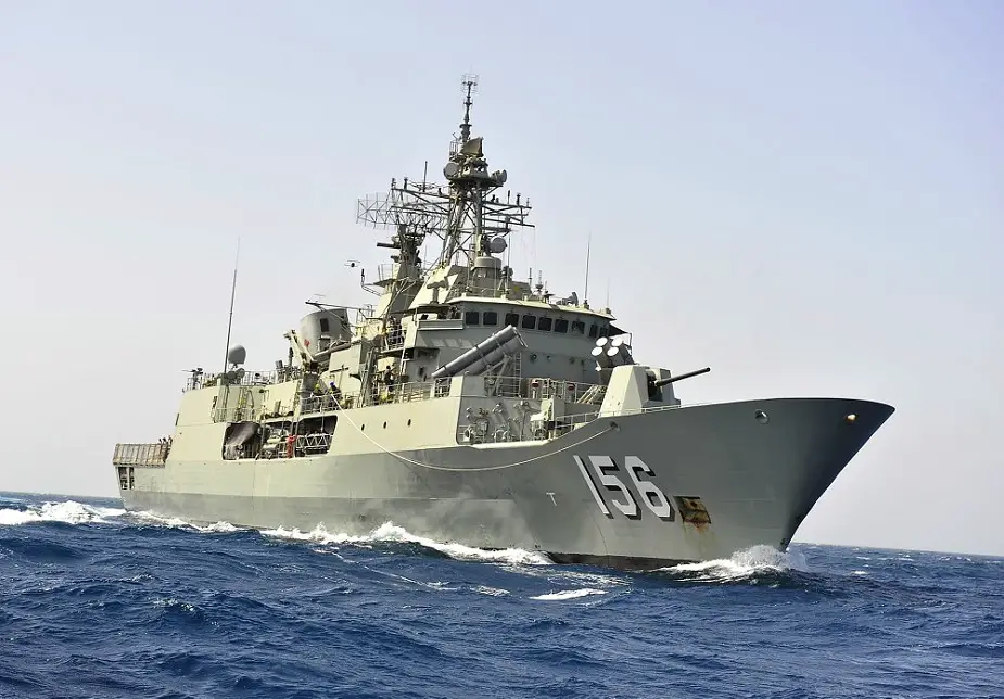 HMAS Toowoomba ANZAC class Frigate RAN Australia