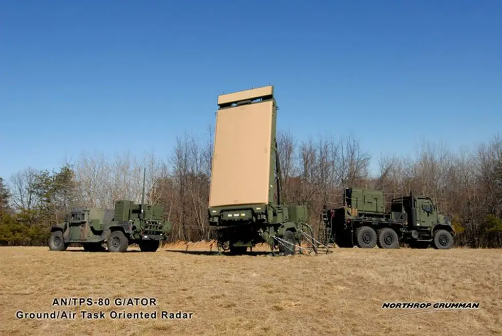 Northrop Grumman built G ATOR radar approved for early fielding