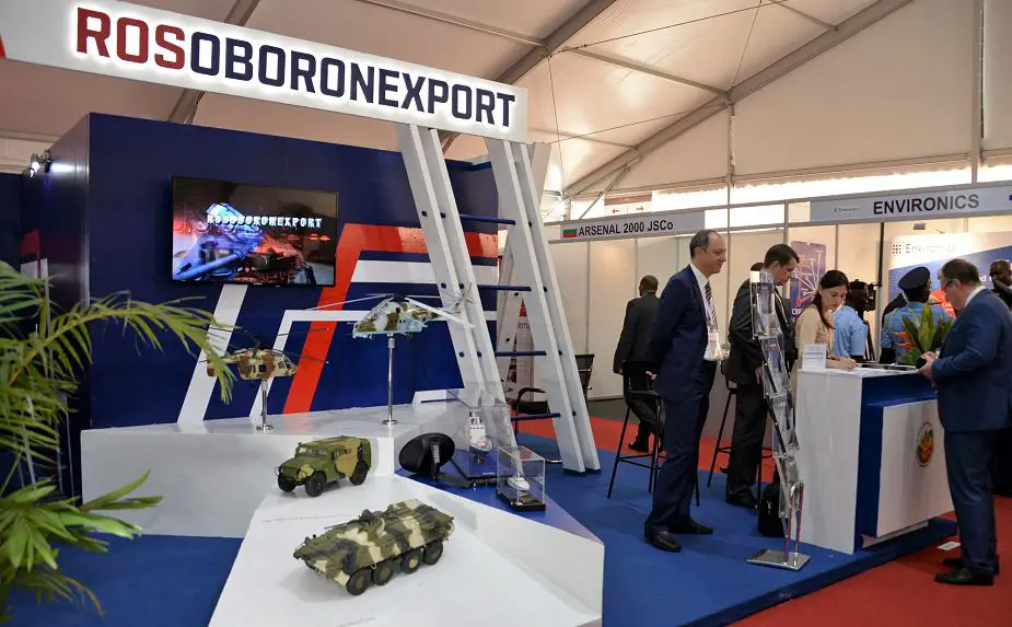 Rosoboronexport expands international military technical cooperation