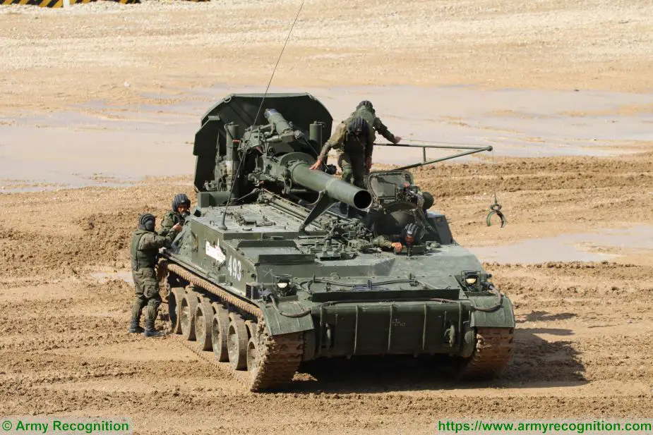 Russia to modernize 2S4 Tyulpan 240mm self propelled mortar on tracked armoured 925 001