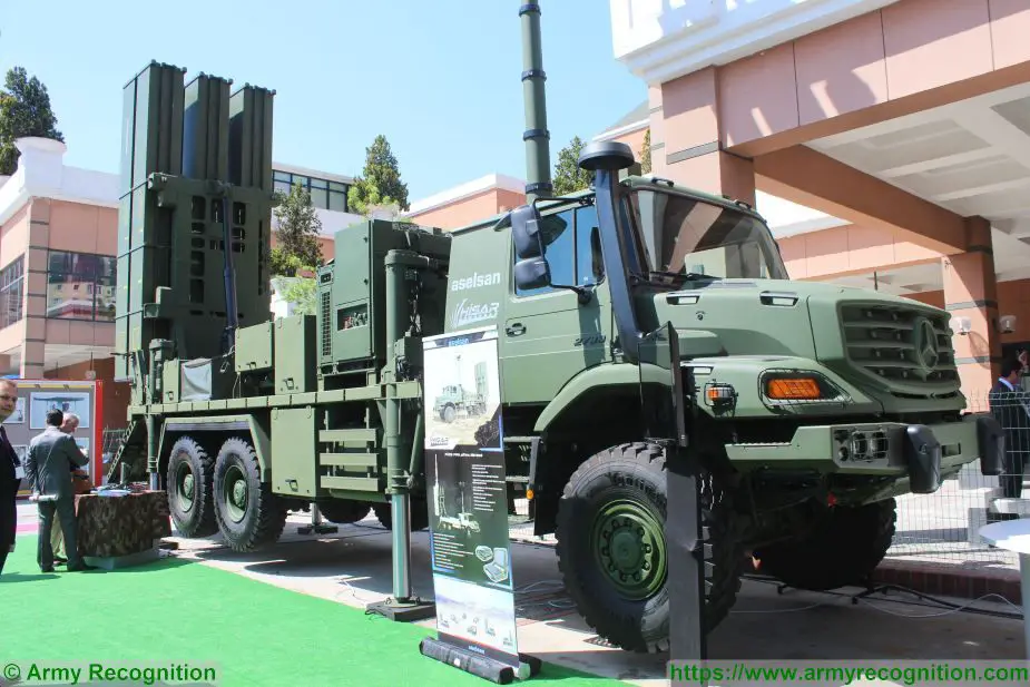 Turkey test fired local made HISAR A air defense missile system 925 002