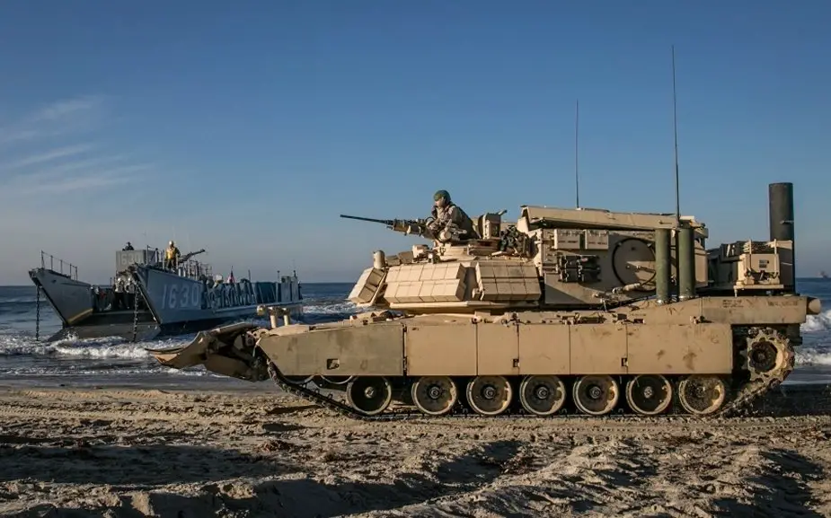 US Marines Mine plow ABV 925 001