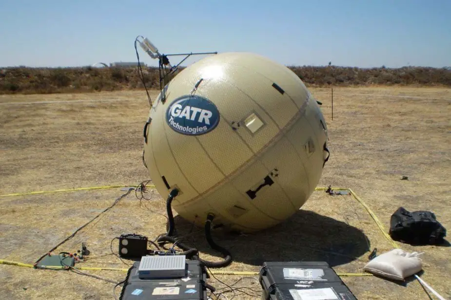 Cubic s GATR Satellite Antenna US Army 925 001