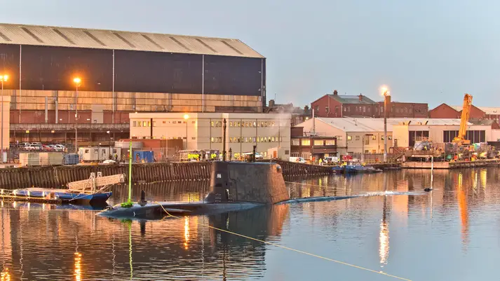 Fourth Astute class submarine Audacious completes first dive
