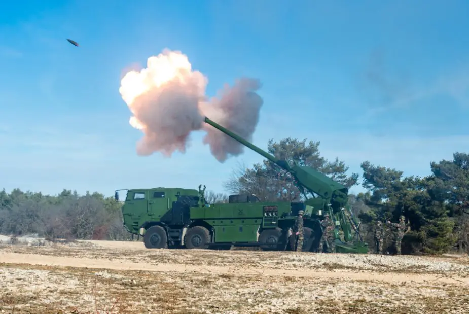 Nexter demonstrates its CAESAR 8x8 and other artillery systems 925 001