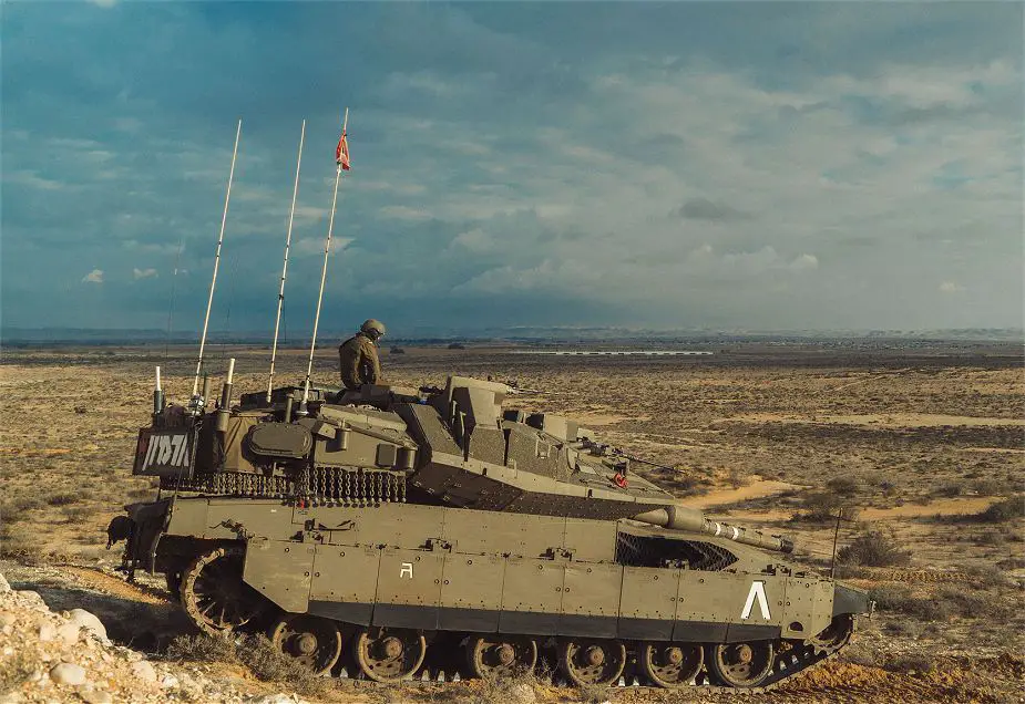 Israeli made Mark IVM Windbreaker one of the most protected main battle tank in the world IDF 925 002