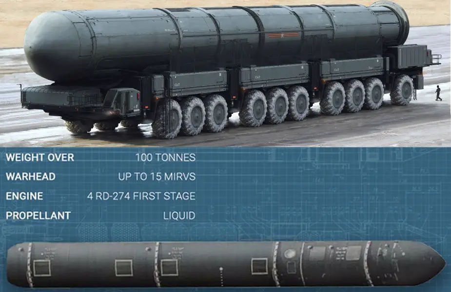 Russian Sarmat ICBM capable of breaking through any missile defense |  weapons defence industry military technology UK | analysis focus army  defence military industry army