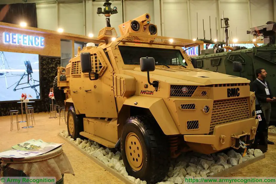 Turkish BMC Amazon armoured now in service with Turkmenistan 925 002