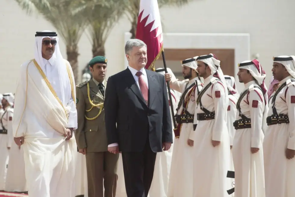 Ukraine Qatar military cooperation officialized