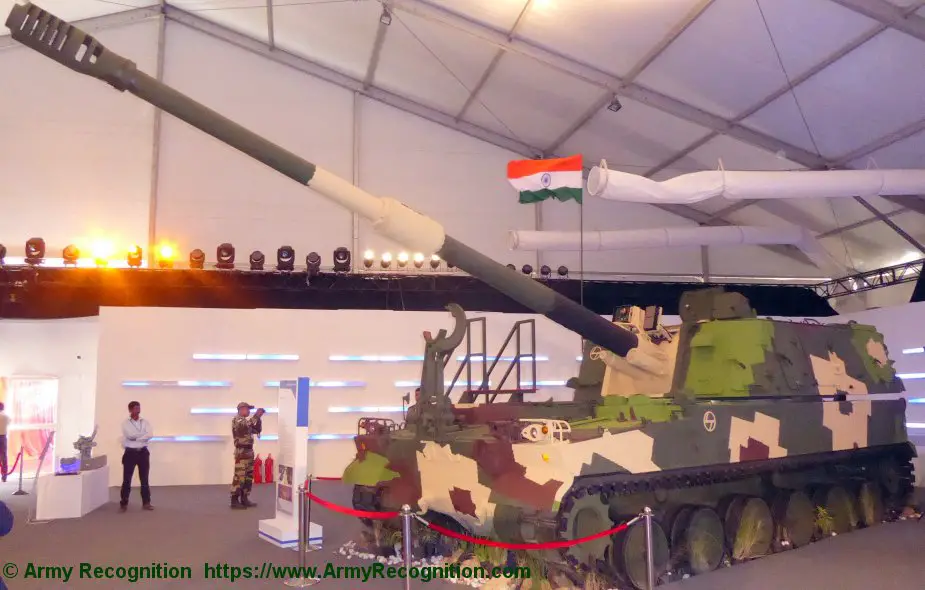 Indian army received first K9 Vajra self propelled howitzers and M777 howitzers 2