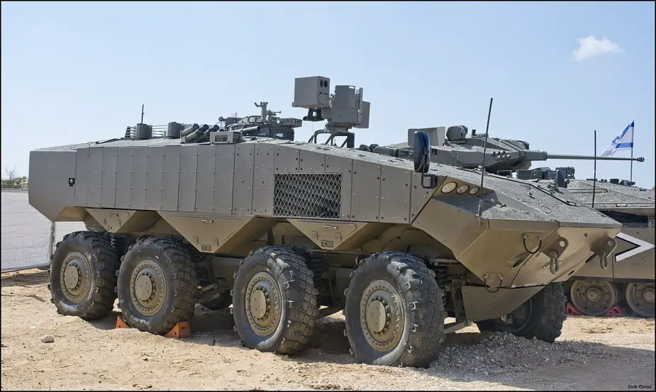 Israeli 8x8 APC Eitan scheduled for series production in 2021