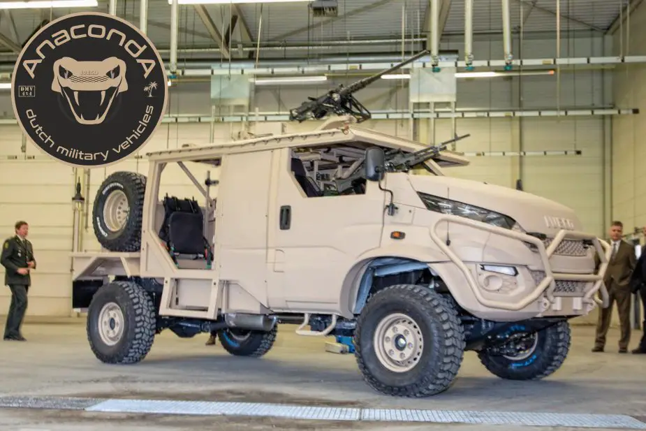 Netherlands new DMV Anaconda tactical military vehicles for Korps Mariniers