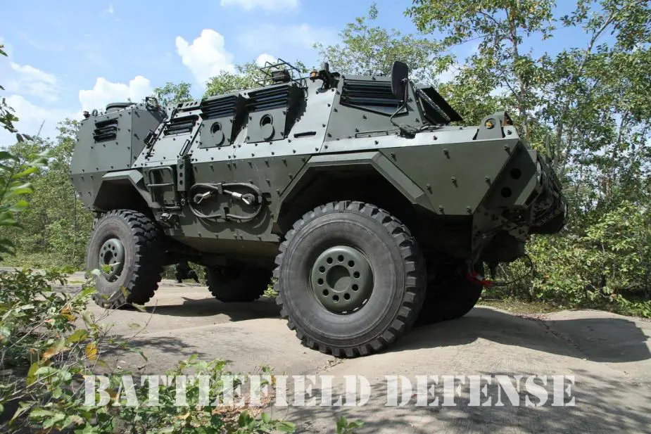 Thailand demonstrates new 4x4 AFV 420P Mosquito armored fighting vehicle 925 003