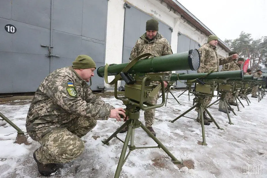 Ukrainian army takes delivery of 70 pieces of new military equipment Korsar anti tank weapon 925 001
