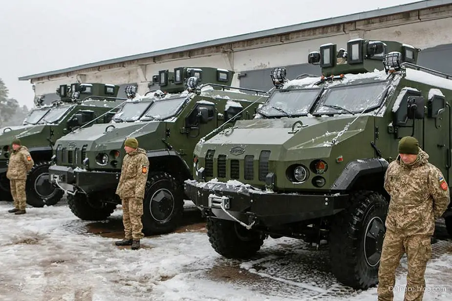 Ukrainian army takes delivery of 70 pieces of new military equipment Varta 4x4 APC 925 002