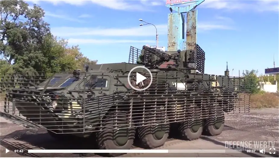 BTR 4E Butsefal 8x8 armored vehicle deployed by Ukrainian Joint Forces Operations video vignet 925 001