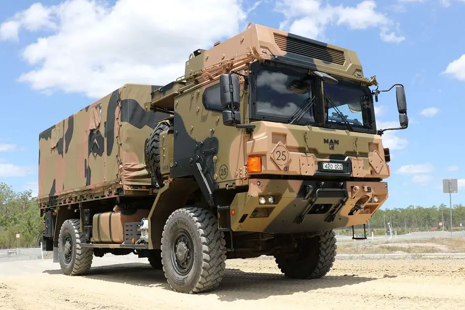 Rheinmetall MAN from Germany military truck for Australia 925 001
