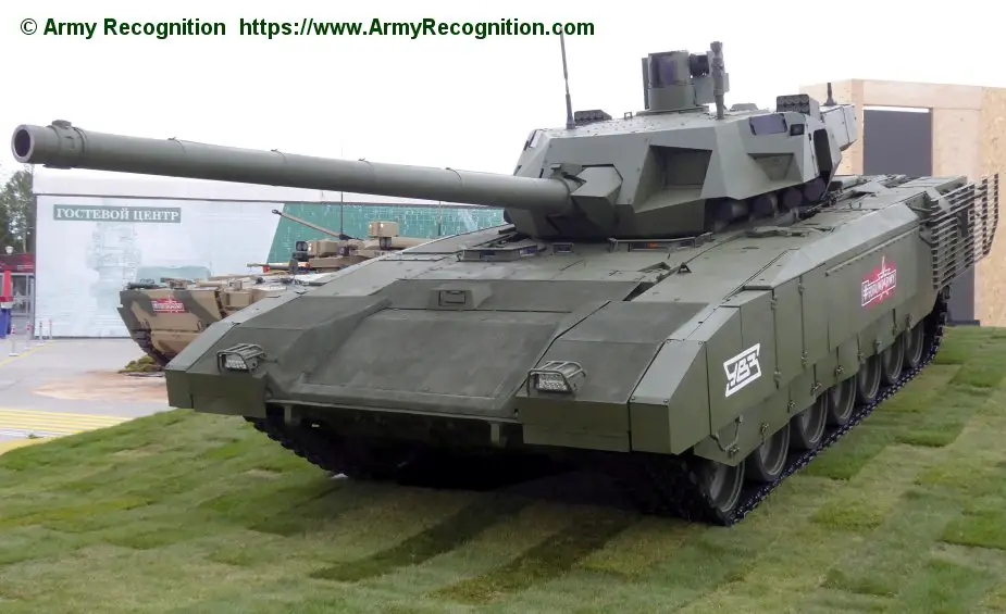 Russia new antitank missile created for T 14 Armata main battle tank