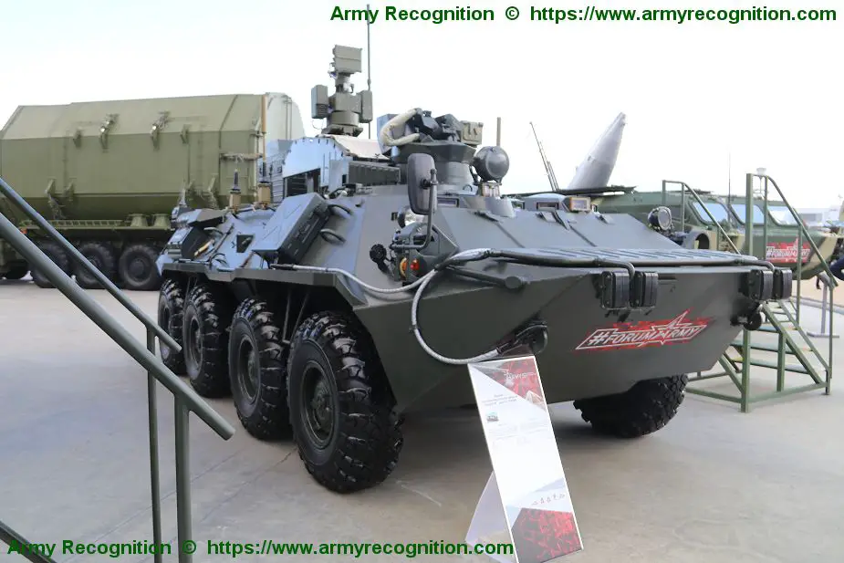 Typhoon M anti sabotage vehicle for Russian Strategic Missile Forces 925 001