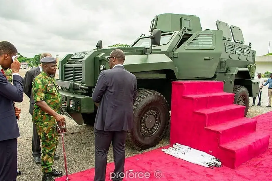 Nigerian Army inducts more Proforce Ara armoured vehicles into service