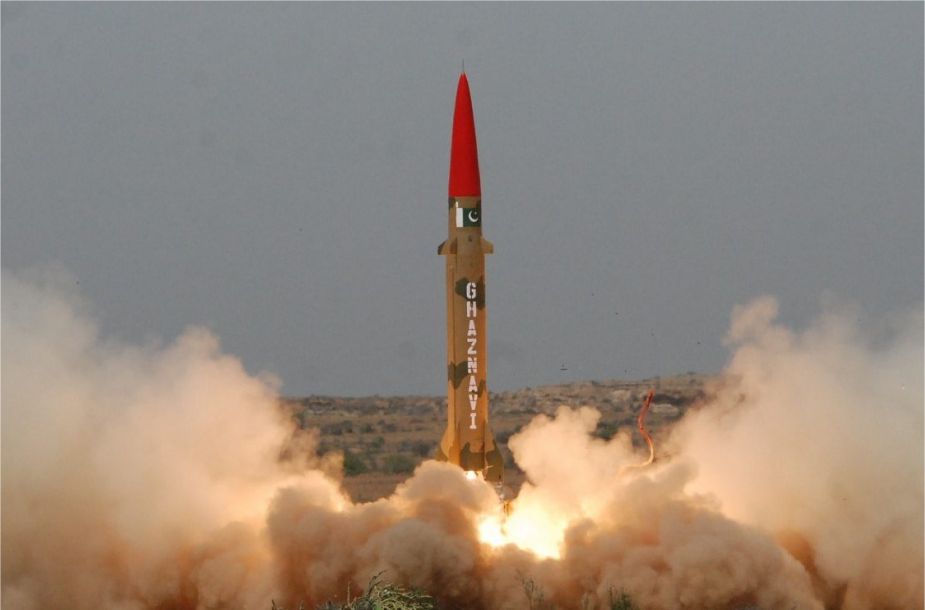 Pakistan has successfully tested Ghaznavi surface to surface ballistic missile 925 001